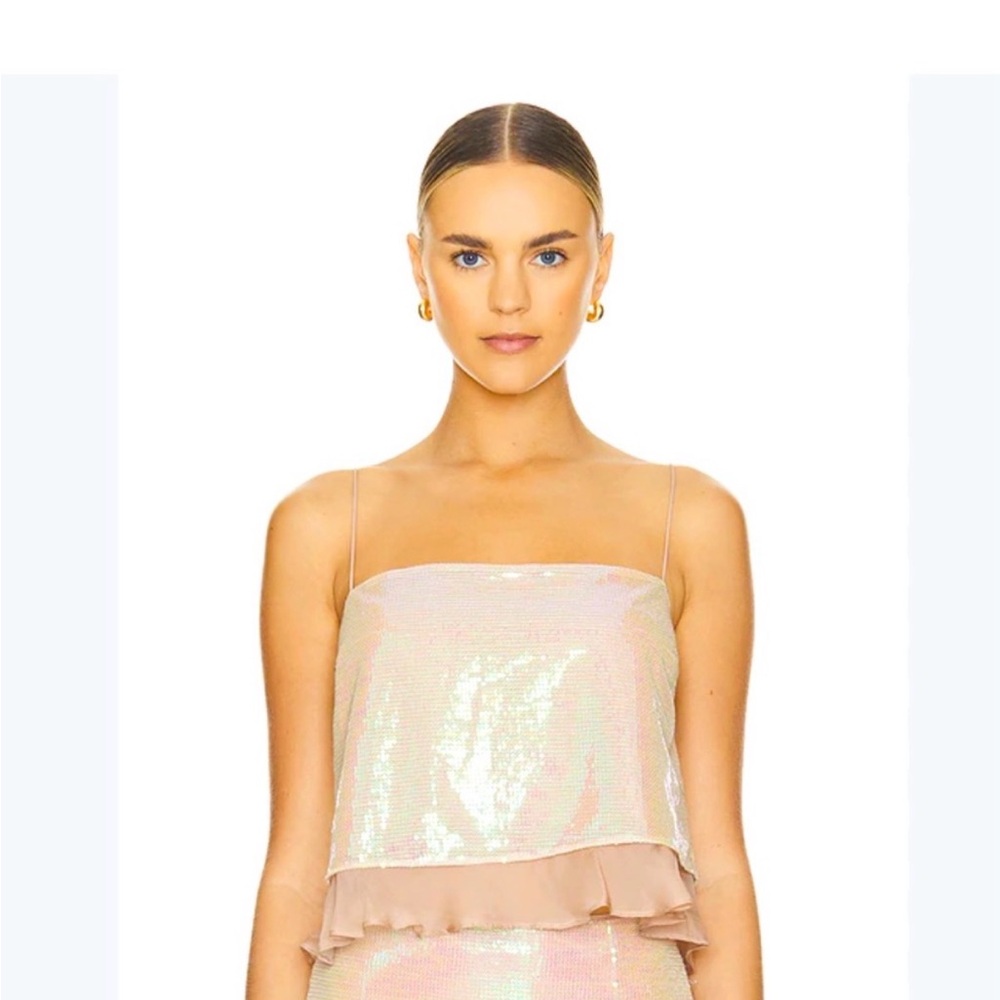 Cami NYC jojo size medium sequin tank